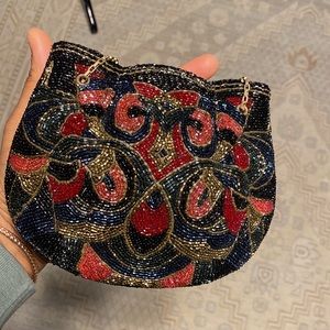 VINTAGE LOTTE MIMI GORGEOUS BEADED HANDBAG IN PERFECT CONDITION LIKE NEW